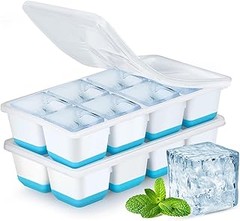 Opciones efectivas a los moldes para hielo con tapa