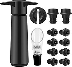 ** Instrucciones para usar tapones y vertedores de vino de forma adecuada