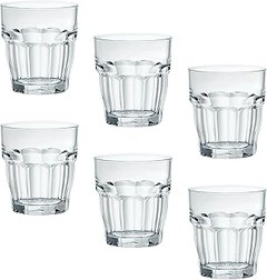 Diferencias entre vasos rocks de cristal y de vidrio