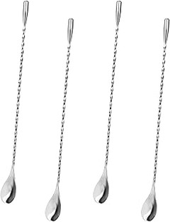 Cómo usar cucharas mezcladoras para mejorar tus cócteles