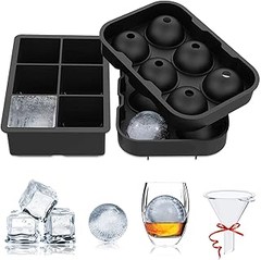 Los mejores moldes para hielo para disfrutar de cócteles y whisky
