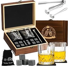 Vasos para whisky con caja