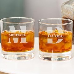Vasos para whisky grabados