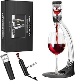 Explora los diferentes tipos de aireadores de vino disponibles