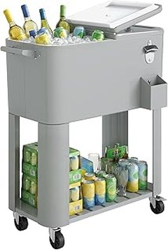 Beneficios de usar un carrito de bar cubierto en exteriores