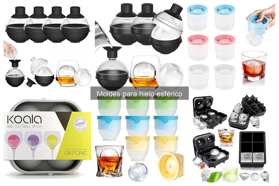 10 Cócteles Perfectos para Hielo Esférico en Casa