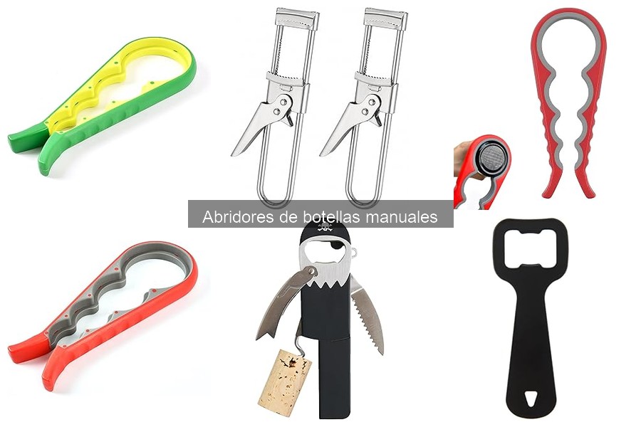 Abridores de botellas manuales recomendados por bartenders