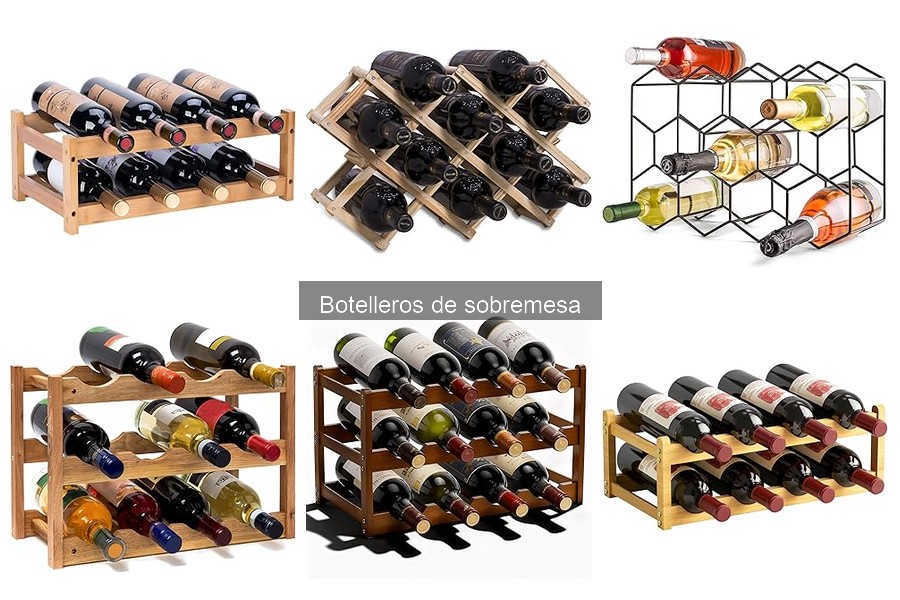 Accesorios Esenciales para Complementar tu Botellero de Sobremesa