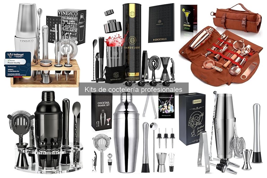 Accesorios imprescindibles para tu kit de coctelería profesional