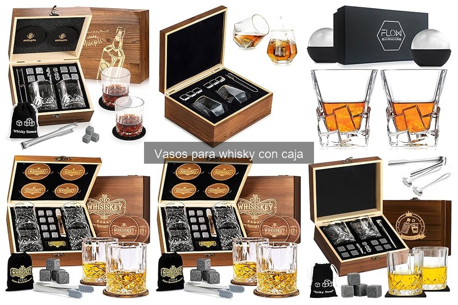 Accesorios imprescindibles para vasos de whisky en casa