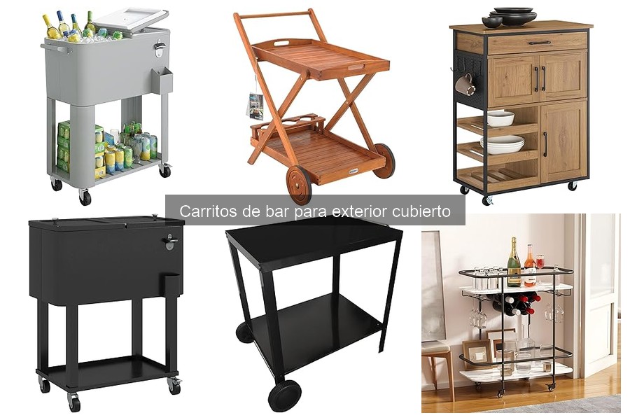 Alternativas a Carritos de Bar para Exterior Cubierto