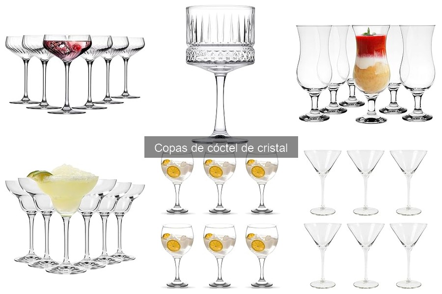 Alternativas a Copas de Cóctel de Cristal: ¿Qué Elegir?