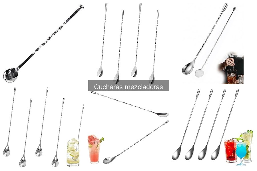 Alternativas a Cucharas Mezcladoras para Coctelería