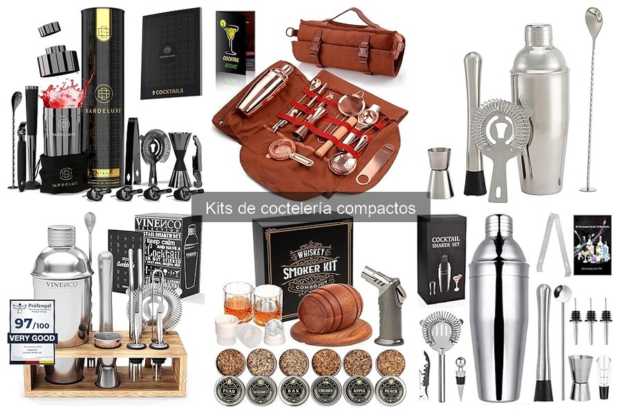 Alternativas a Kits de Coctelería Compactos para tu Bar