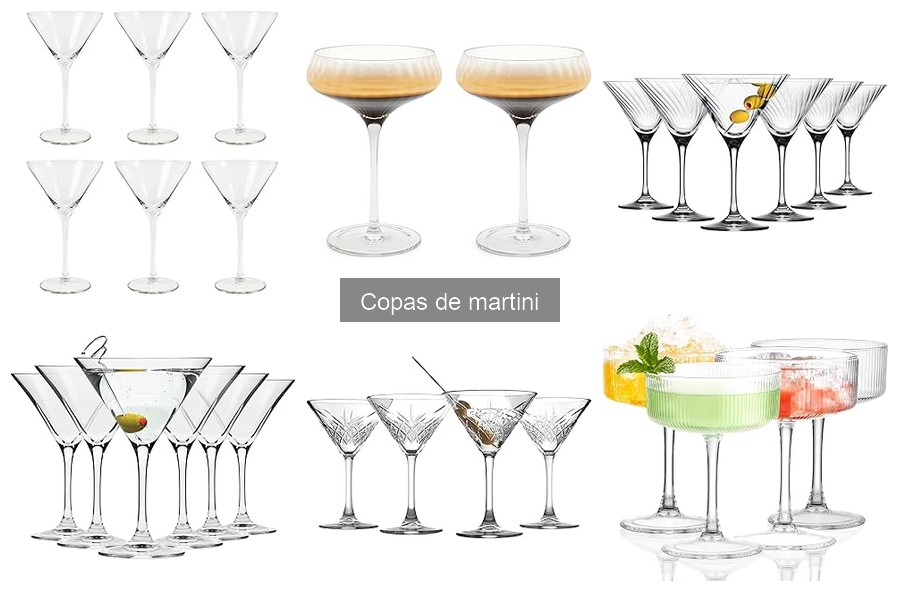 Alternativas a las Copas de Martini para Tus Cócteles