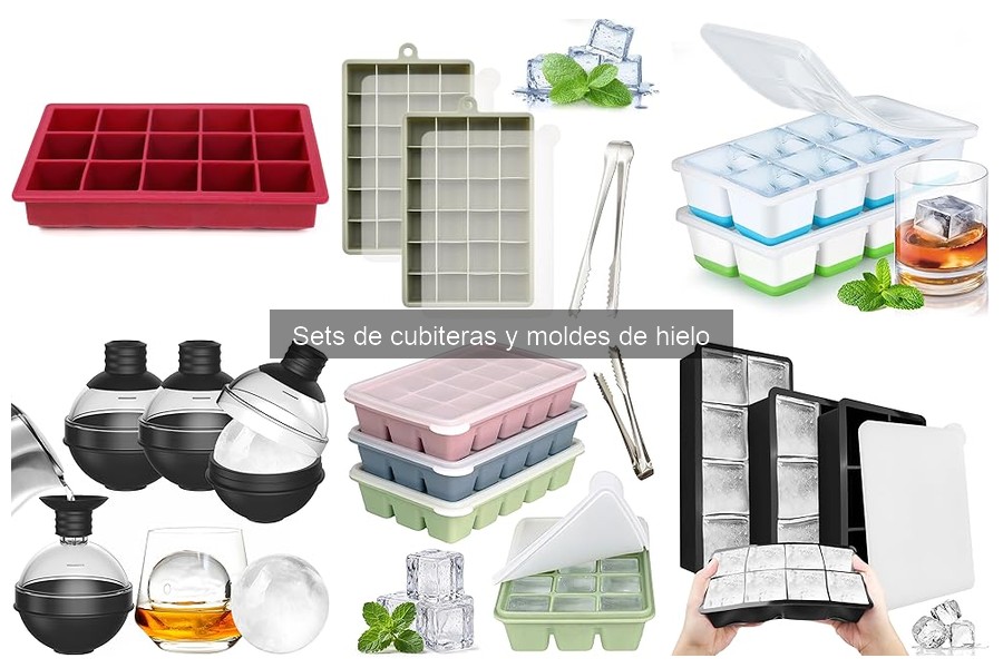 Alternativas a las cubiteras tradicionales para hacer hielo