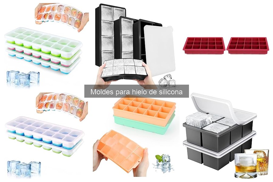 Alternativas a los moldes de silicona para hacer hielo
