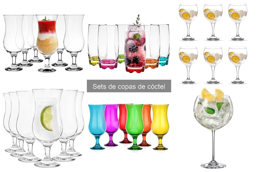 Alternativas a los Sets de Copas de Cóctel para Servir Bebidas