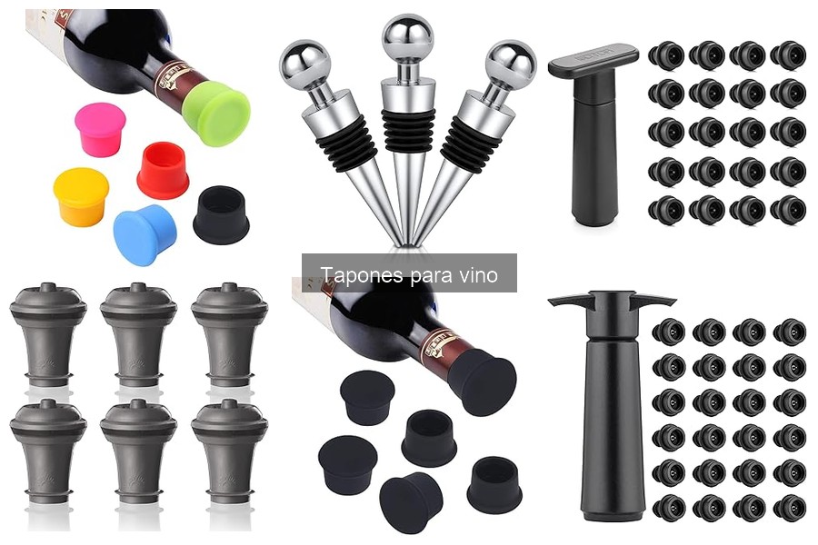 Alternativas a los tapones de corcho para vino