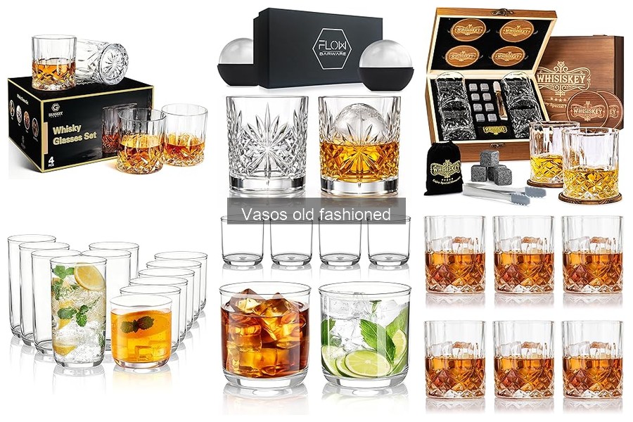 Alternativas a los Vasos Old Fashioned para tus Bebidas