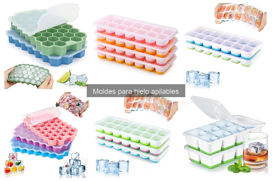 Alternativas a moldes para hielo apilables: ¡Descubre opciones!