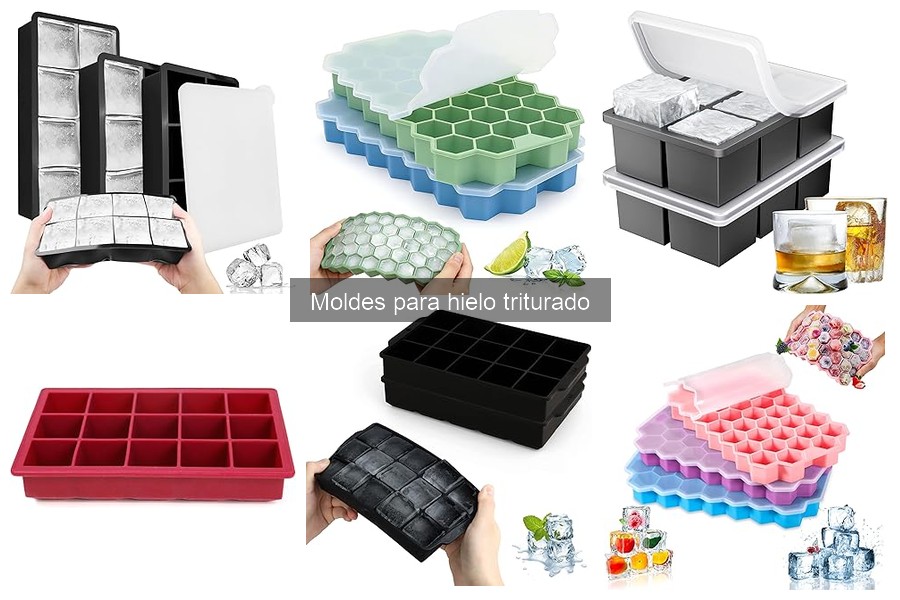 Alternativas a Moldes para Hielo Triturado en Casa