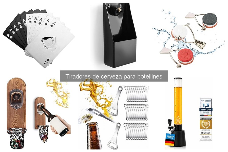 Alternativas a tiradores de cerveza para botellines en casa