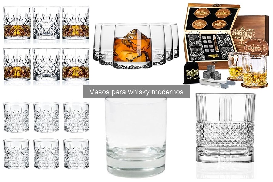 Alternativas a Vasos de Whisky Modernos para Eventos Especiales
