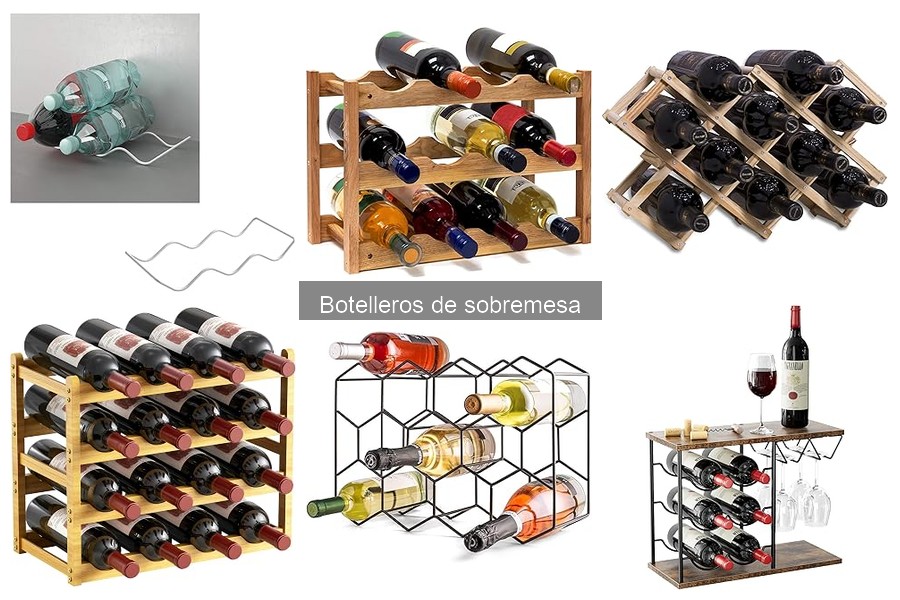 Alternativas al botellero de sobremesa: opciones prácticas