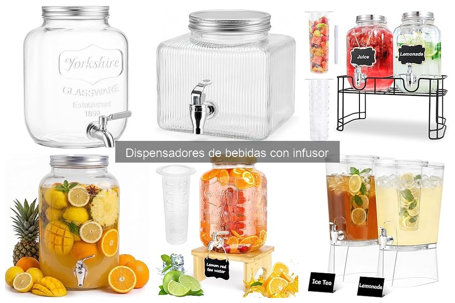 Alternativas al dispensador de bebidas con infusor