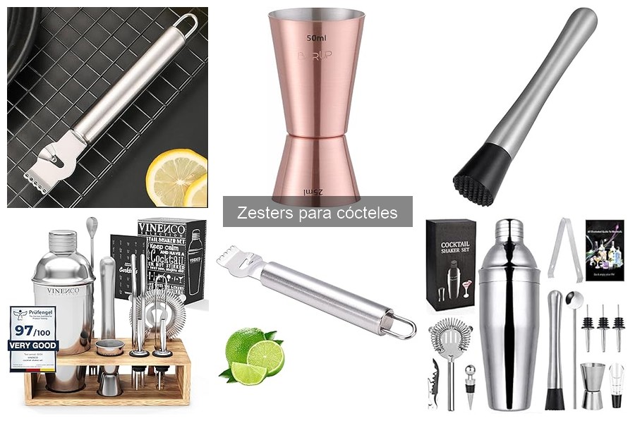 Alternativas al Zester: Métodos y Herramientas para Cócteles