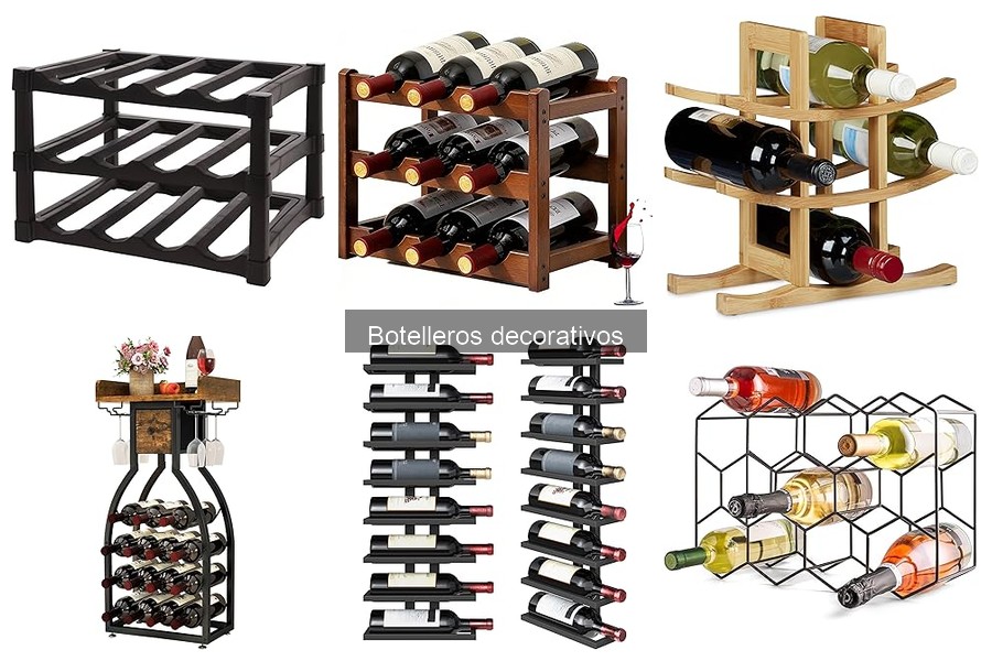 Alternativas Creativas a Botelleros Decorativos