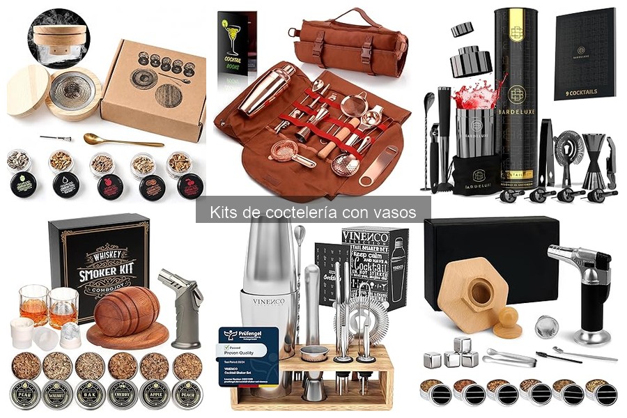 Alternativas Creativas a los Kits de Coctelería con Vasos