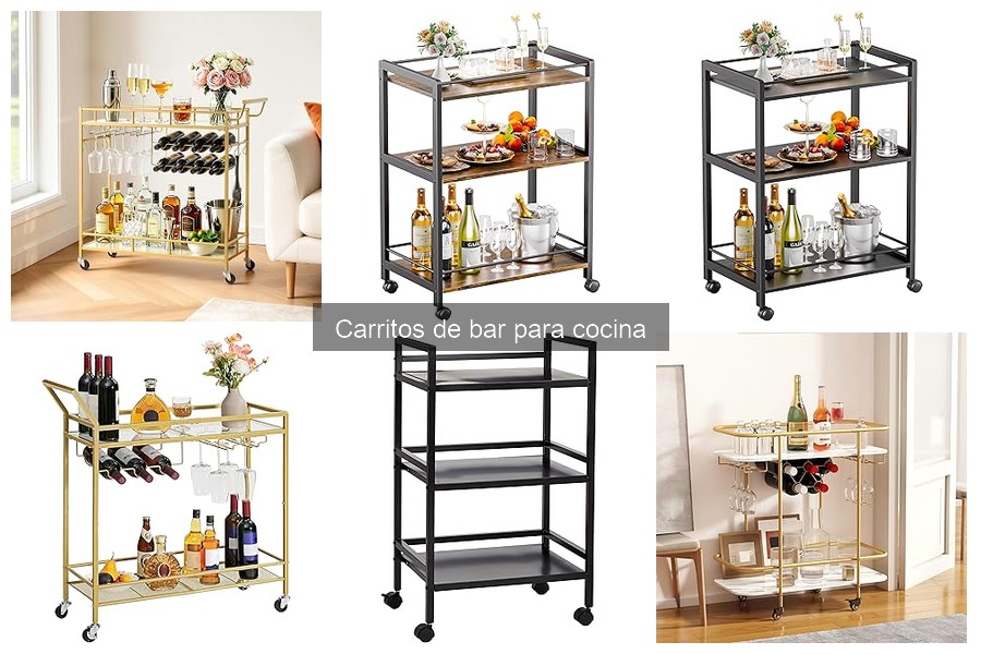Alternativas creativas al carrito de bar convencional