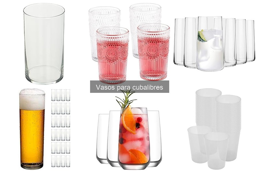 Alternativas creativas para vasos de cubalibre