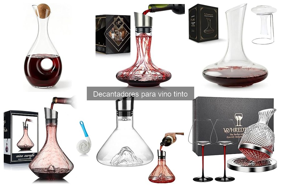 Alternativas Efectivas a los Decantadores de Vino Tinto