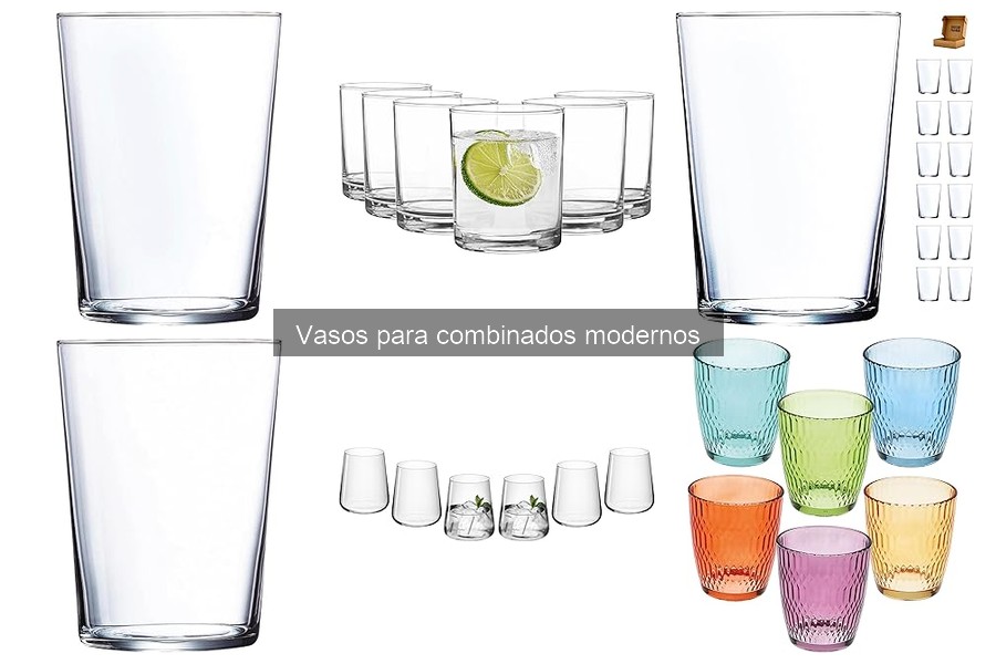 Alternativas innovadoras a los vasos de cristal para combinados