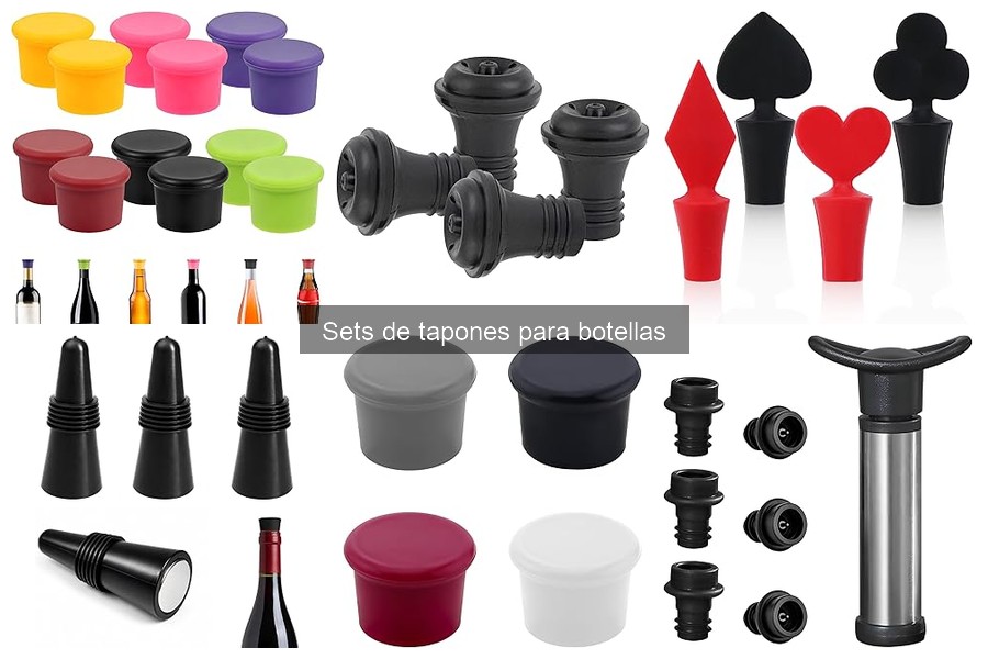 Cómo almacenar botellas abiertas: tapones ideales