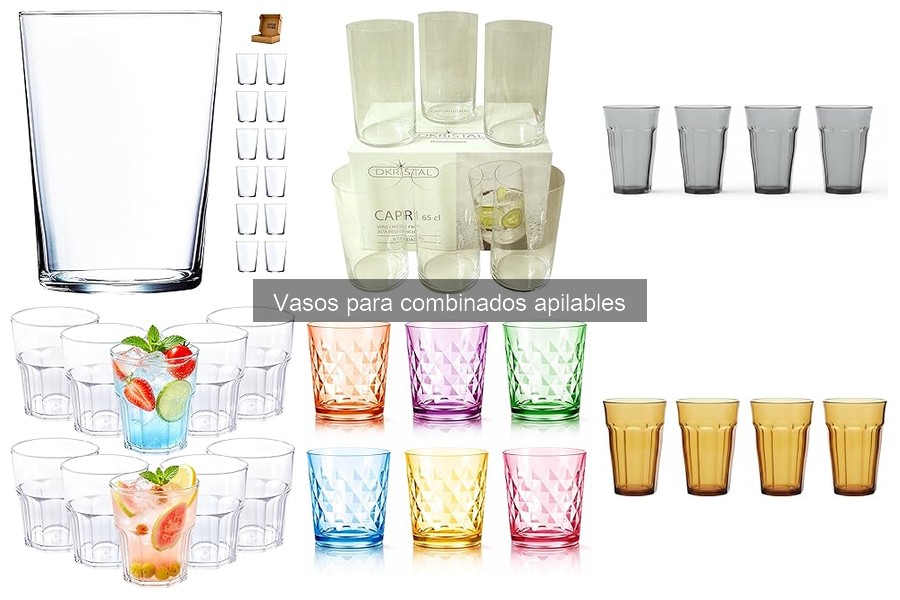 Cómo cuidar vasos apilables de vidrio: Guía de mantenimiento