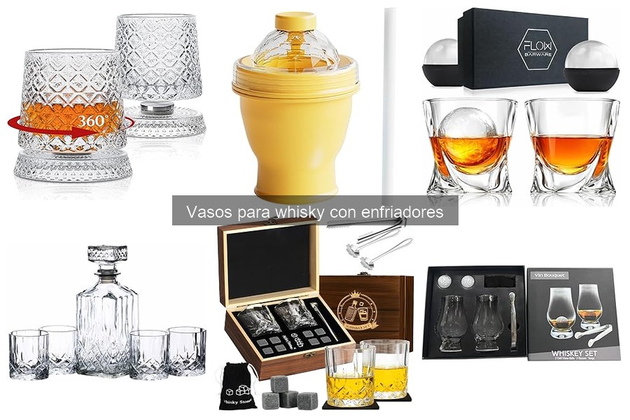 Cómo cuidar y limpiar vasos para whisky con enfriadores