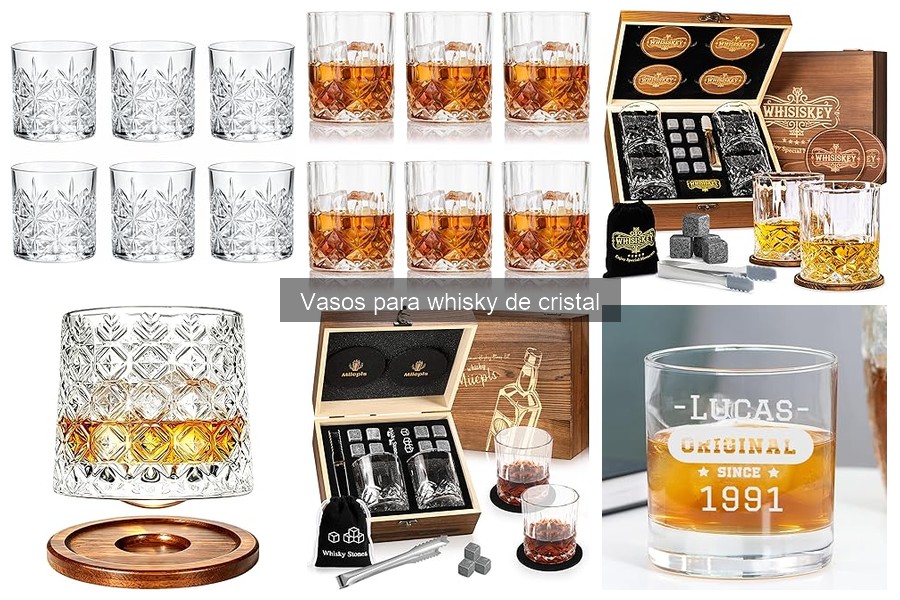 Cómo cuidar y mantener vasos para whisky de cristal