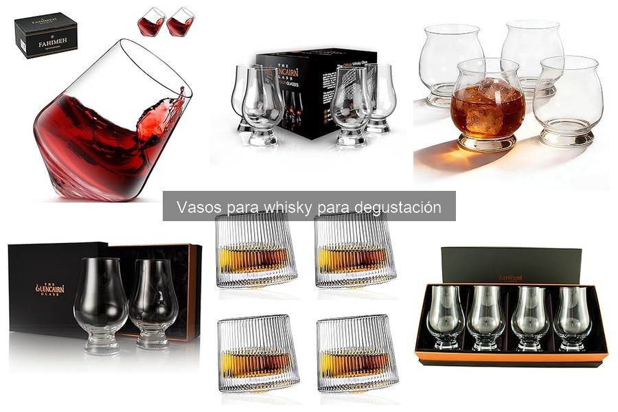 Cómo el diseño del vaso influye en el sabor del whisky