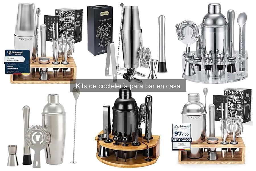 Cómo elegir el kit de coctelería ideal para tu hogar