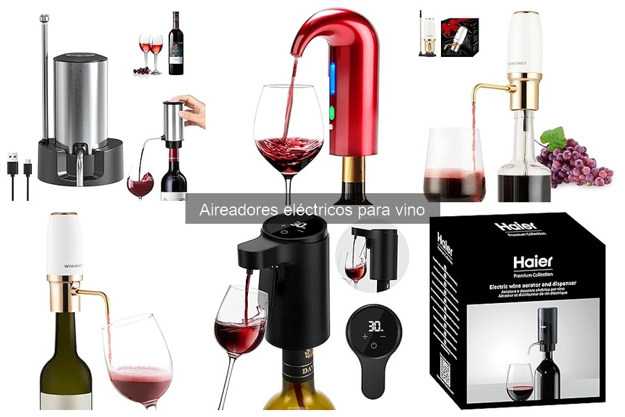 Cómo elegir el mejor aireador eléctrico para vino