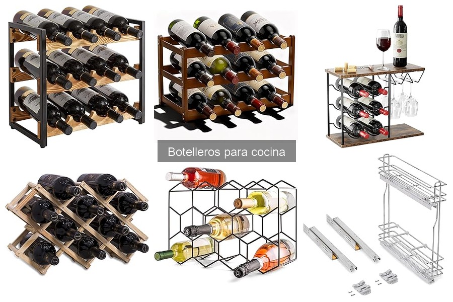 Cómo elegir el mejor botellero para tu cocina