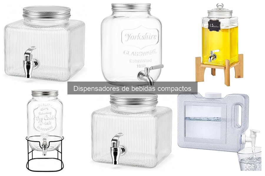¿Cómo elegir el mejor dispensador de bebidas compacto?