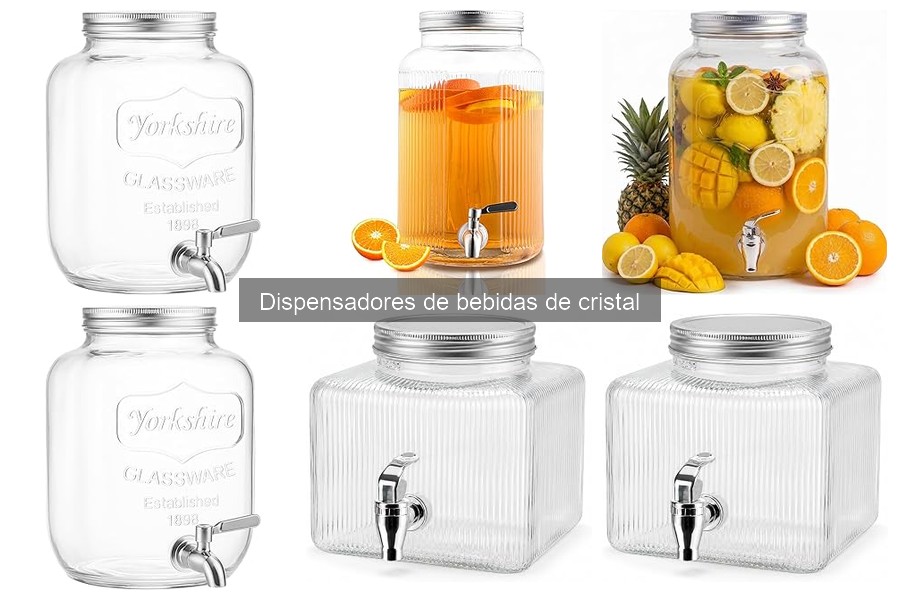 Cómo elegir el mejor dispensador de bebidas de cristal
