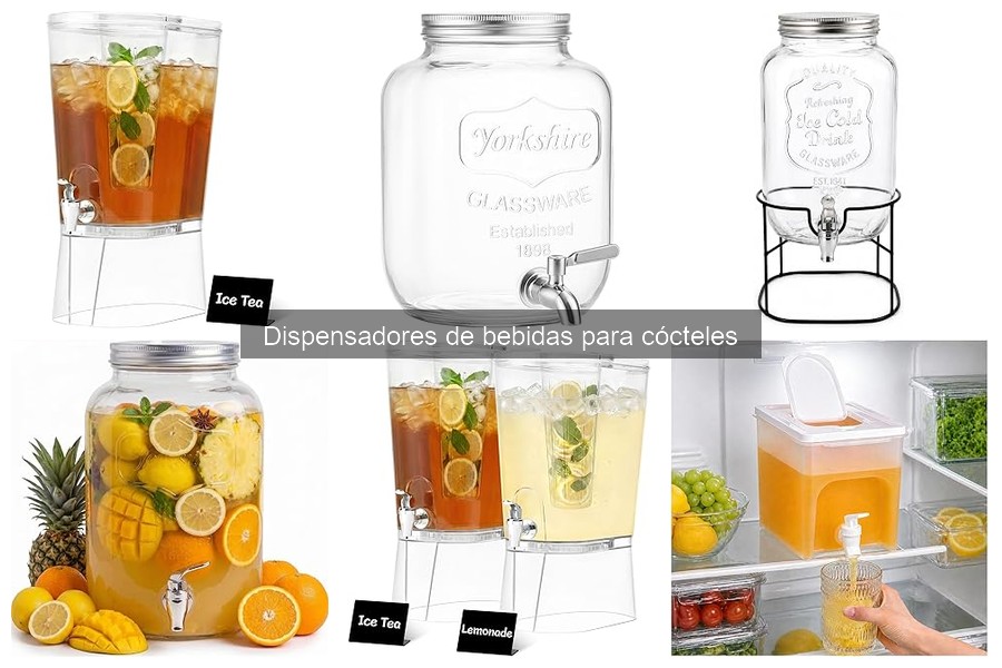 Cómo elegir el mejor dispensador de bebidas para cócteles