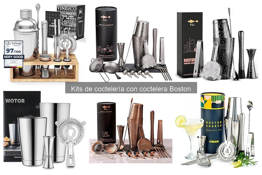 Cómo elegir el mejor kit de coctelería Boston