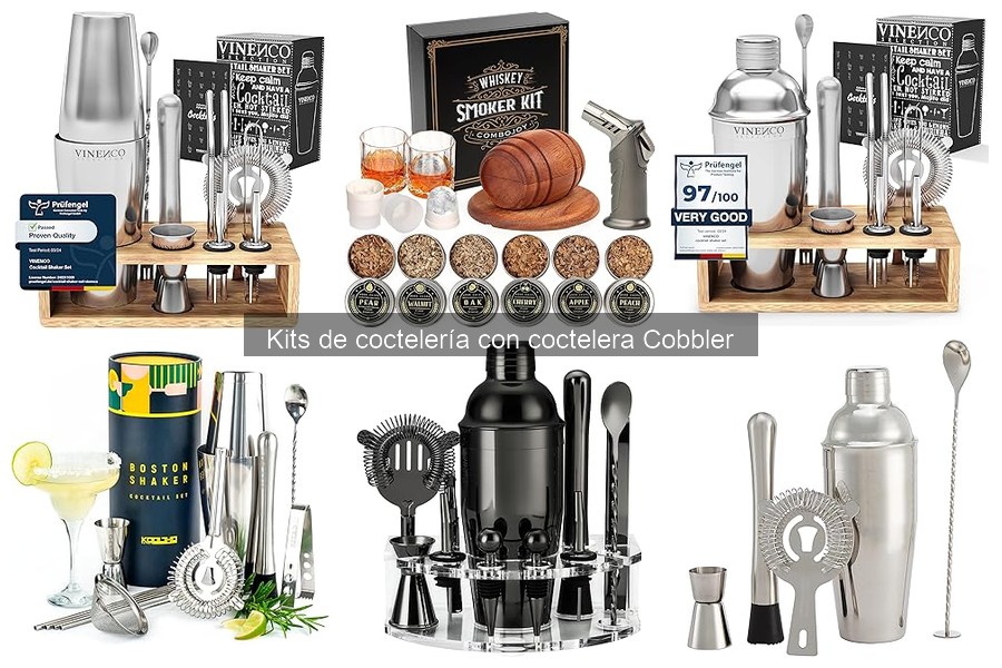 Cómo elegir el mejor kit de coctelería con coctelera Cobbler